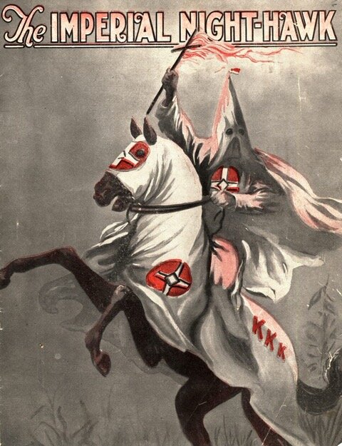 Cover of the KKK National Magazine from the 1920’s