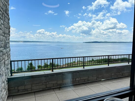 View of Kentucky Lake from Lodge dining room