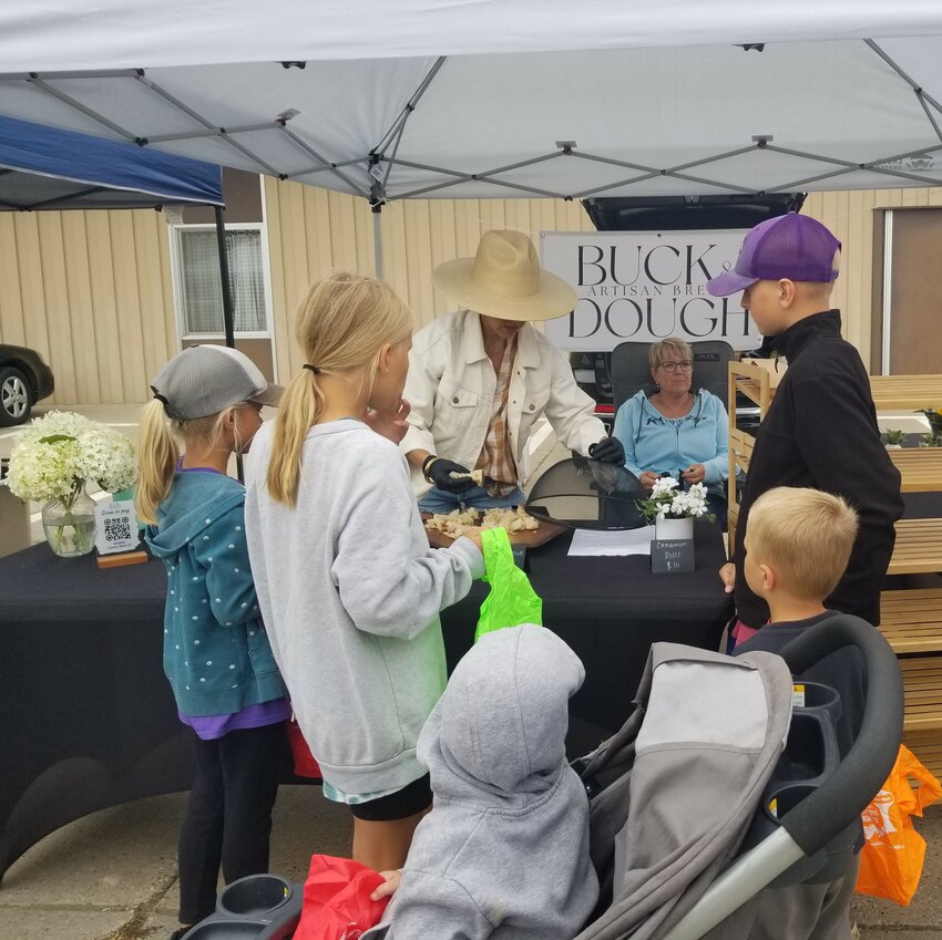 Buck & Dough Artisan Bread is a popular new vendor at the Goodhue Farmers' Market.