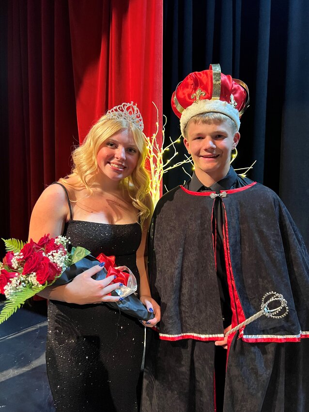 Queen Addy Lindell, King Bryan Jacobson