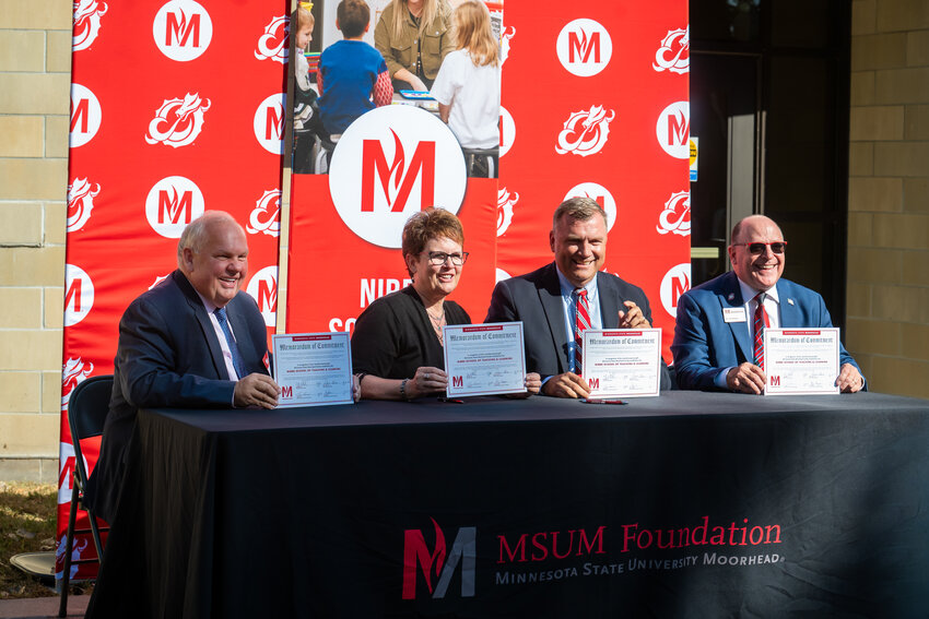 L-R-Jay Nibbe-Dawn Guse- Gary Haugo-Tim Downs