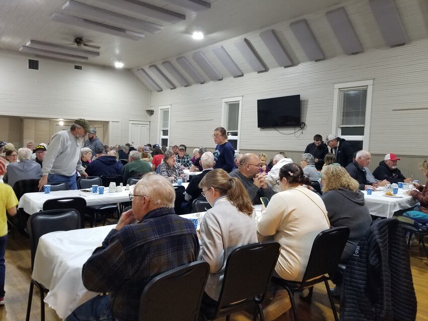 A large crowd supported the annual Bellechester Community Center Deer Hunters&rsquo; supper fundraiser on November 7th.