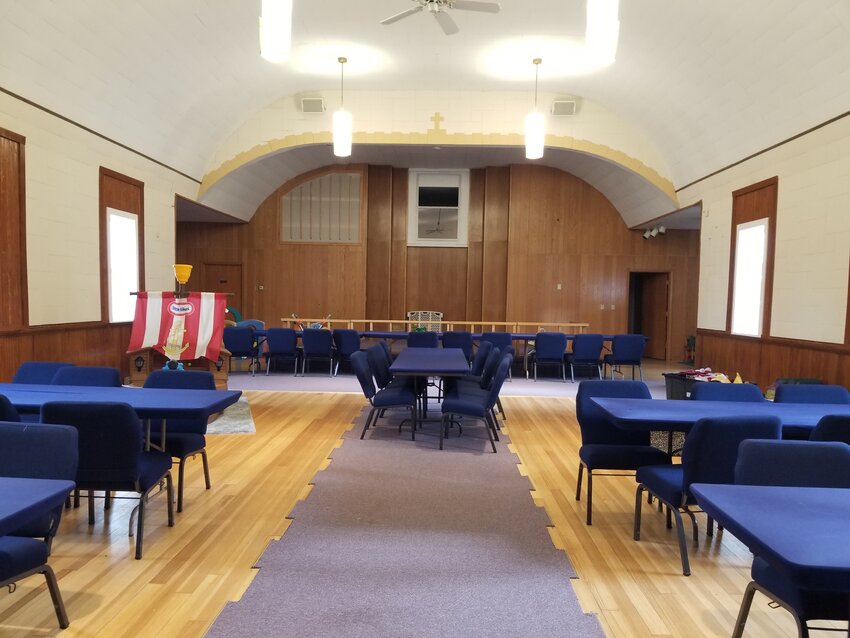 The Goodhue Sanctuary's upper level is available for hosting events and making memories with family and friends.