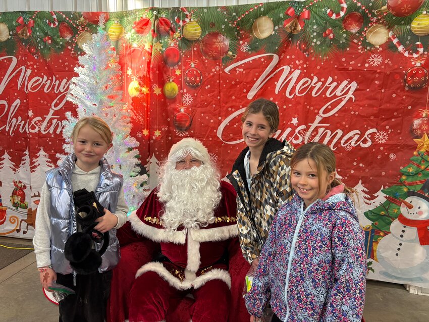 A group of girls with long wish lists!