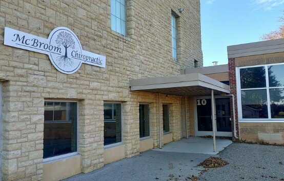 Entrance to McBroom Chiropractic