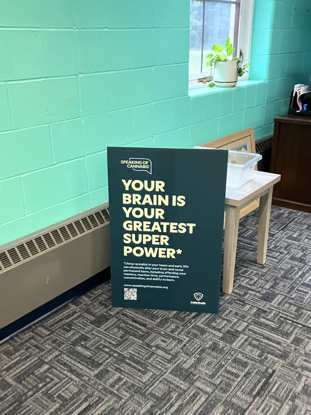 Display at Sawyer Community Center in Fond du Lac Band of Lake Superior Chippewa.