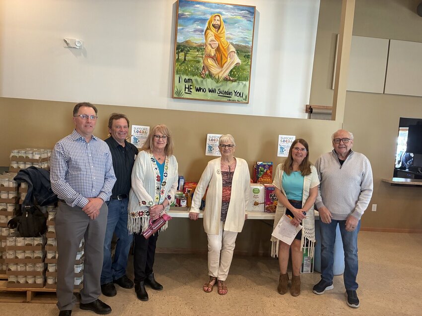 South Troy Food Drive Donation