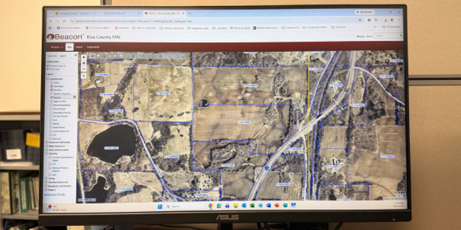 Landowners can use the Rice County Beacon website to look up natural resource information about their land.