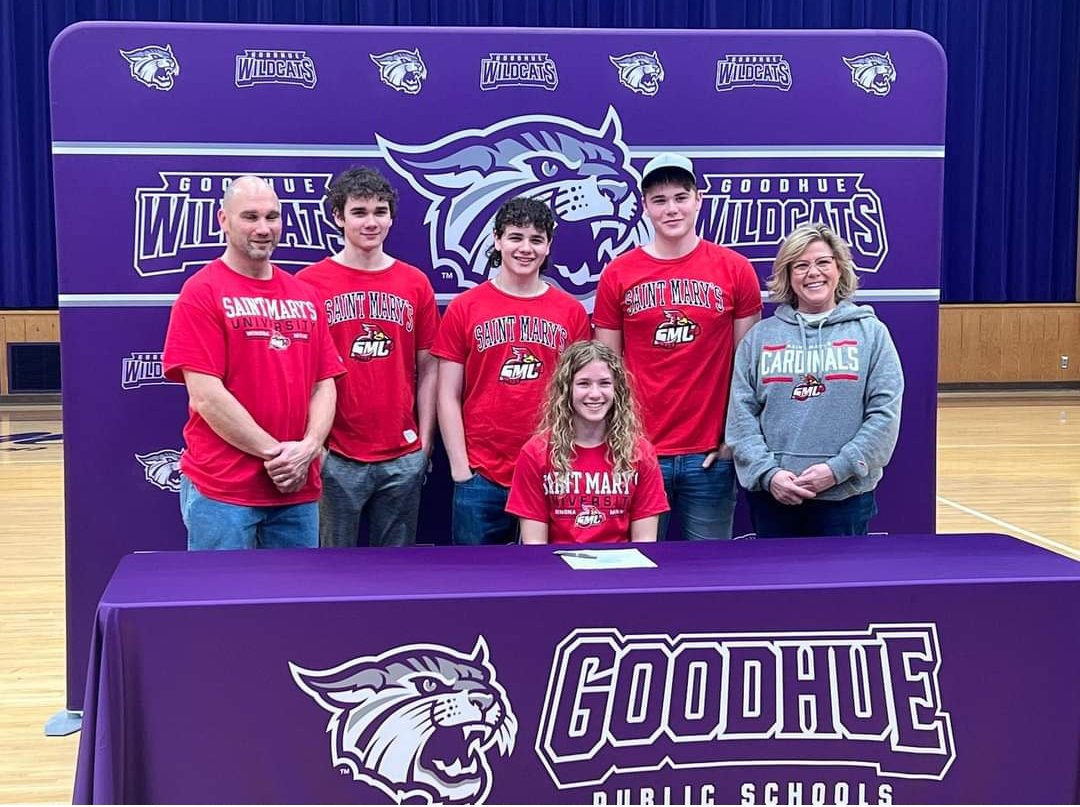 Karli Z. Signs to Play Softball at St. Mary's GoodhueBellechester