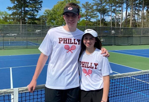 Philadelphia mixed doubles team heading to state tourney