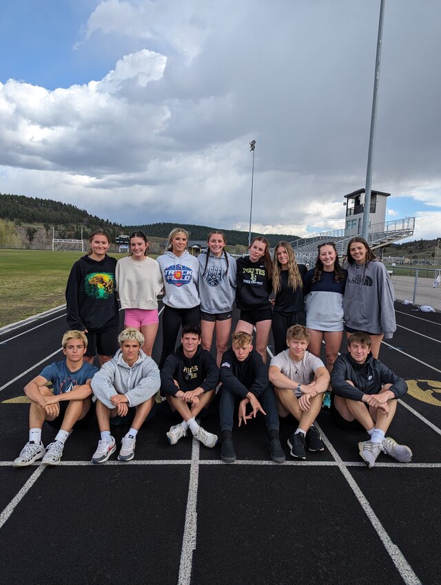 Fourteen Pirate athletes are competing at the state track and field championships beginning today, May 16, and continuing through Saturday. For more information, see related story on A12.