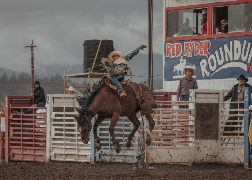 Photo courtesy Lea Leggitt
The Red Ryder Roundup Rodeo is a multistate sanctioned rodeo series featuring amateur cowboys and cowgirls from various states competing for prizes, prize money and coveted personalized belt buckles.