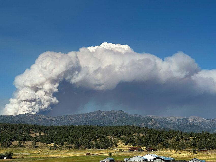 Two large fires burning on Pagosa Ranger District - The Pagosa Springs Sun