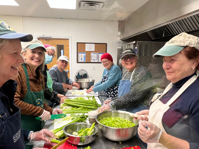 Photo courtesy St. Patrick’s Episcopal Church
St. Patrick’s Episcopal Church, along with Loaves and Fishes and Centerpoint Church, will provide the annual community Thanksgiving dinner on Friday, Nov. 17, from 11 a.m to 1 p.m.