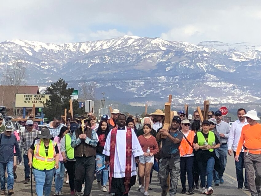 As in years past, the Pagosa Catholic Community will lead a Good Friday Pilgrimage, and the entire community is invited to participate. The pilgrimage will begin at 2 p.m. at the Immaculate Heart of Mary Catholic Church.