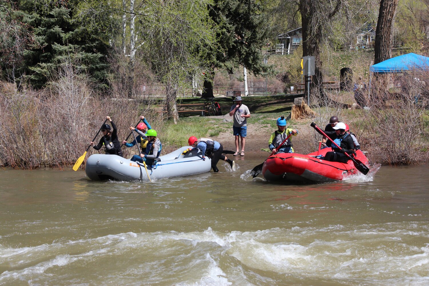 On May 11, the San Juan River will have a surge of boaters competing for cash and prizes during the annual Pagosa Paddle whitewater races. Races will begin at 9:30 a.m. and continue all day.