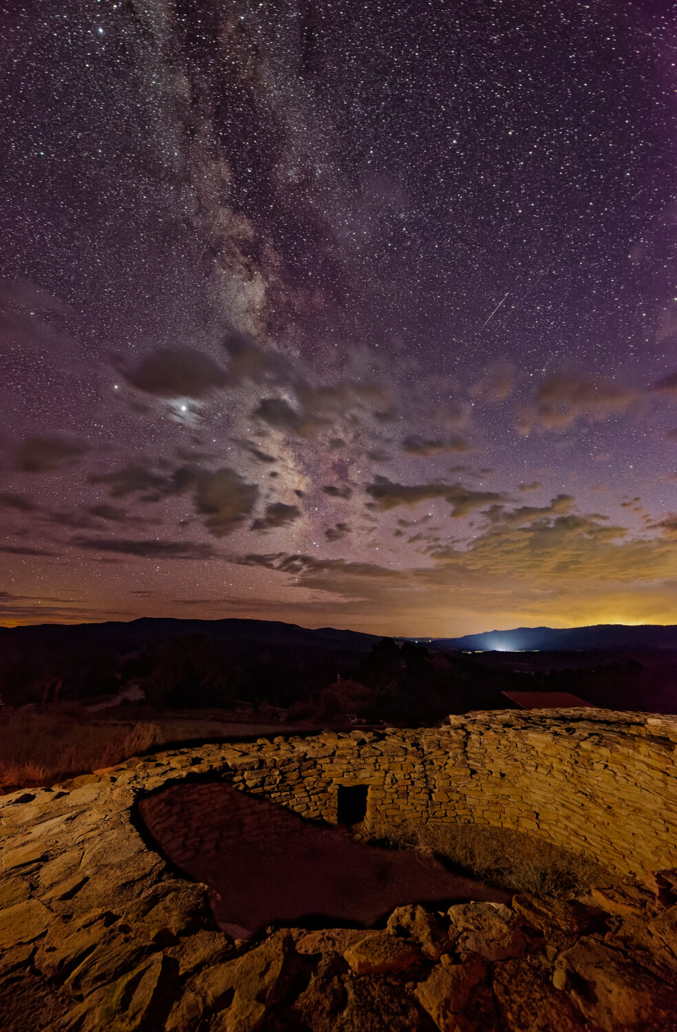 The night sky at Chimney Rock, de-noised using artificial intelligence. Artificial intelligence in photography will be the featured topic of the Pagosa Springs Photography Club meeting on Aug. 14.