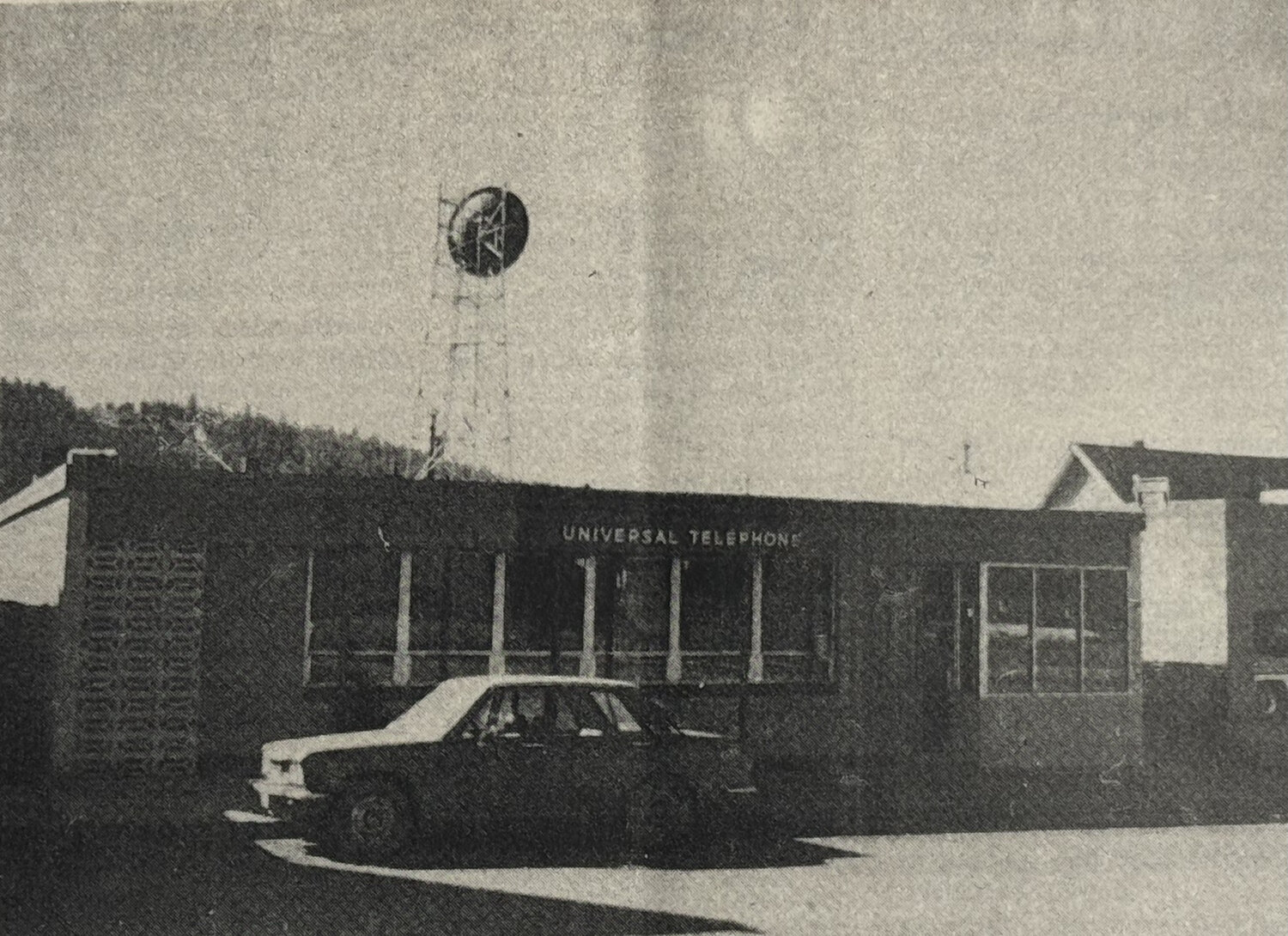 From the Aug. 24, 1978, Pagosa SUN — TELEPHONE OFFICE — This building houses Universal Telephone Co. in Pagosa Springs and is the central exchange office where new equipment has been installed to give telephone users in this area one party service. Direct distance dialing also became available this past week.