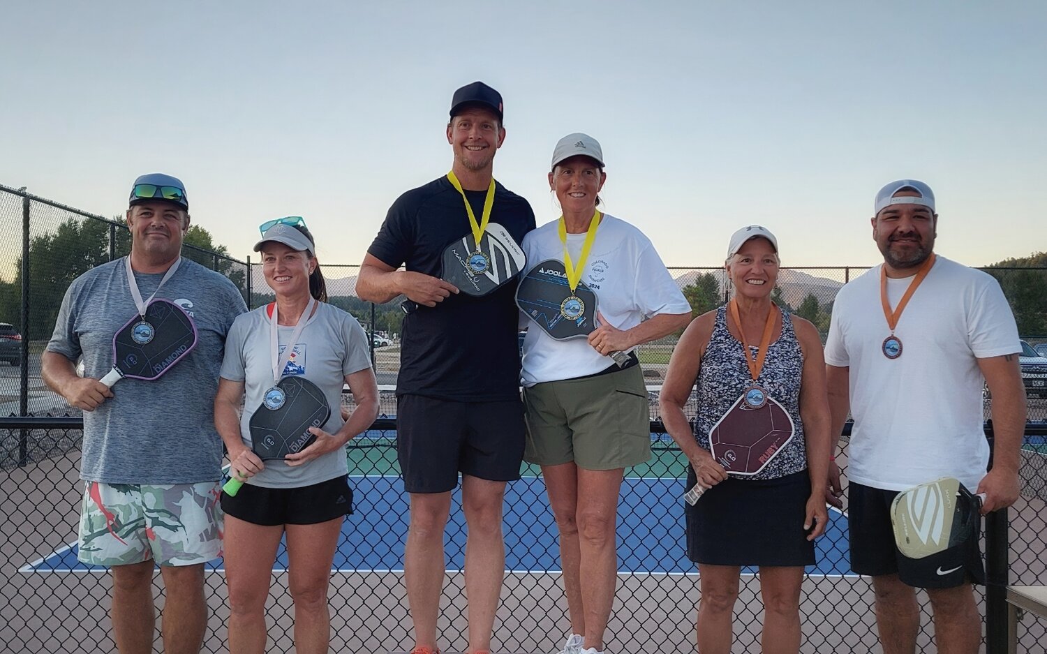 The Pagosa Pickleball Club’s recent Pickle in Pagosa tournament featured 419 matches played over three days.