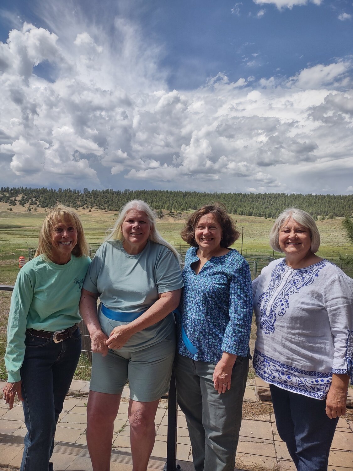 The team Linda Esperanza translates to “Beautiful Hope,” and its members — Beverly Chester, Rena Gallant, Doris Leitch and Sherry Milligan — are excited to be part of the Runway for Rise fundraiser.