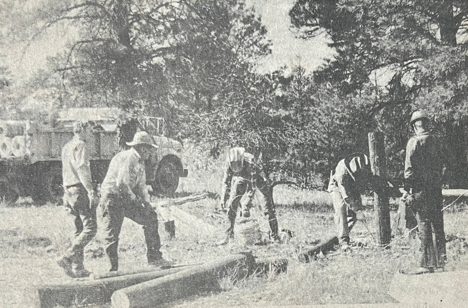 From the Oct. 10, 1974, Pagosa SUN — CEMETERY IMPROVEMENT — A group of Odd Fellows met at the cemetery last Saturday to work on an improvement project there. A new fence is being constructed along the north and west boundaries of the cemetery. The town is furnishing the materials and the Odd Fellows and other public spirited citizens are doing the work. The project got a good start Saturday but much more work is needed.