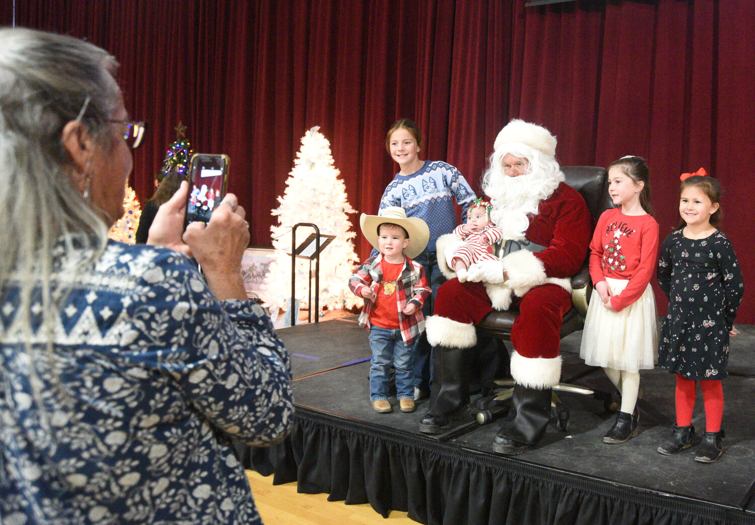 The Dec. 5 Festival of Trees public viewing was an opportunity for the public to scope out the trees decorated by local nonprofits, vote for their favorites, talk to Santa Claus and grab some goodies. Between the public voting and the main event the following evening, the event raised a total of $64,636 for the participating nonprofits.