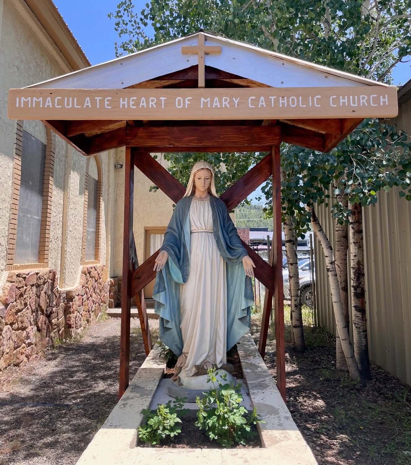 The feast day celebration for the Immaculate Heart of Mary will be celebrated Saturday, June 28, at the Immaculate Heart of Mary Catholic Church.