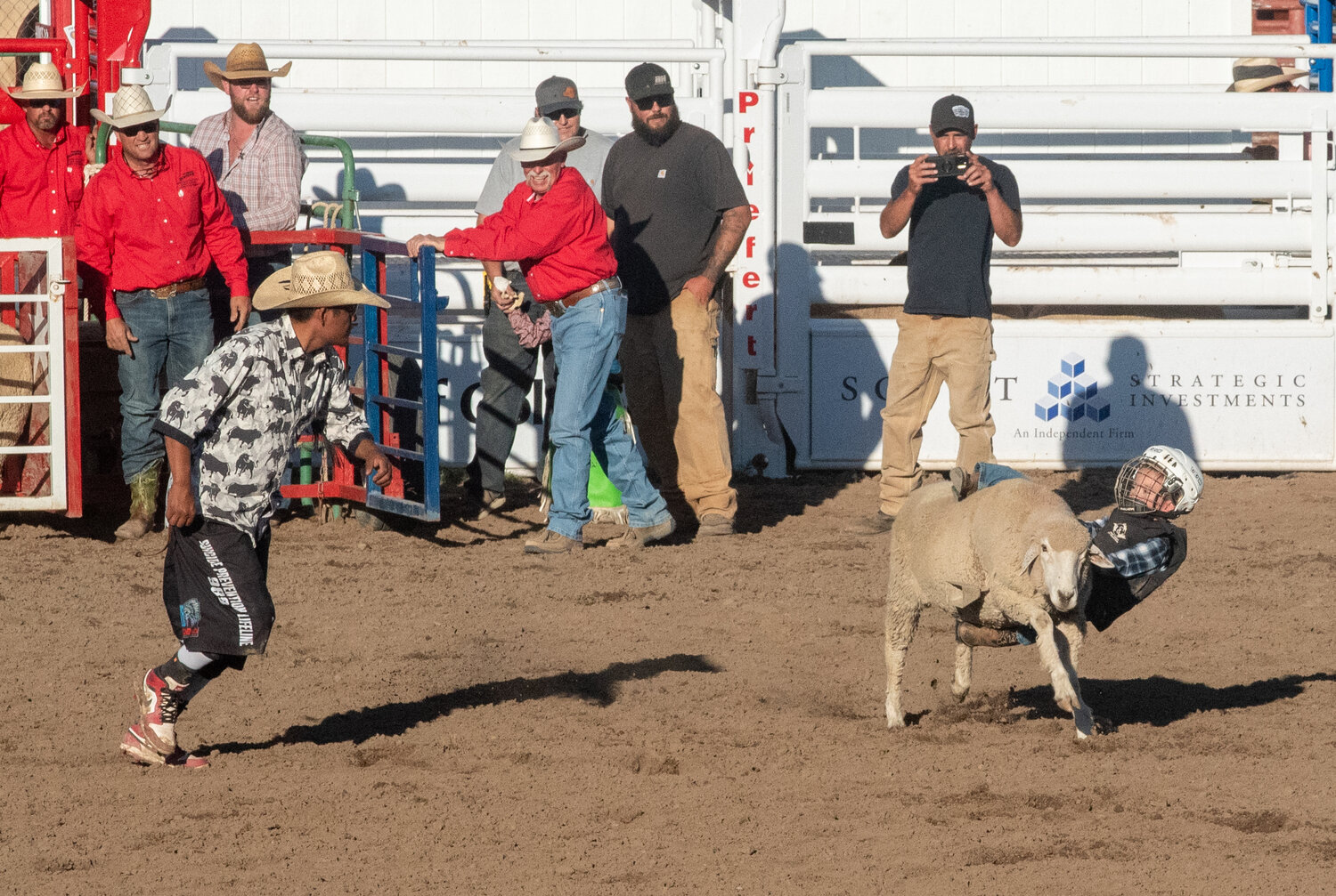 The 75th annual Red Ryder Roundup Rodeo, presented July 3-6, featured cowgirls and cowboys competing for prizes and showing their skills in a variety of traditional events.