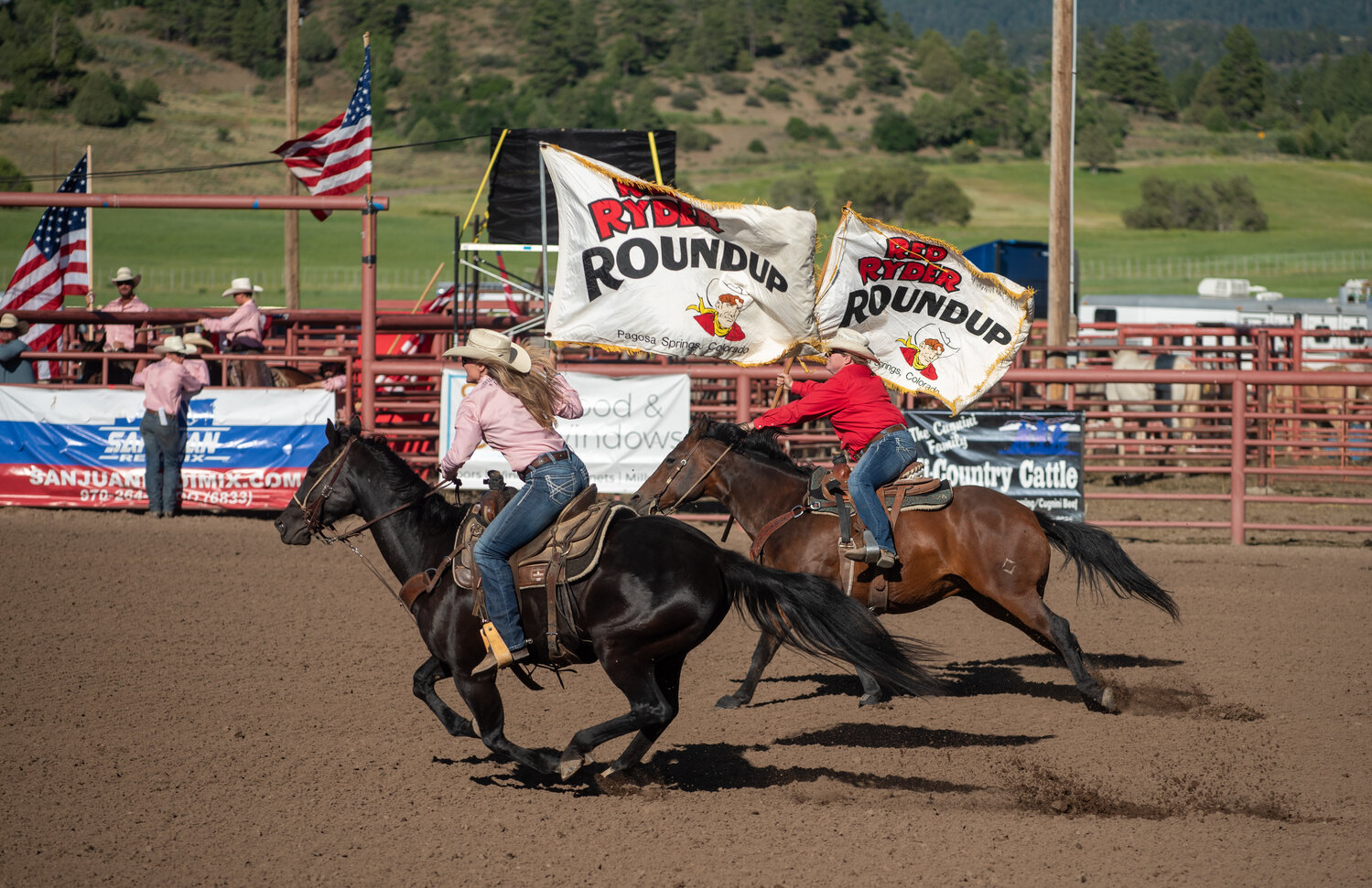 Numerous Fourth of July events were held over the patriotic holiday weekend, among them the inaugural Stars and Strips Stroll, a fireworks display, Freedom Float, Pagosa Springs Community Band concert, Park to Park Artisan Market and 75th annual Red Ryder Roundup Rodeo.
