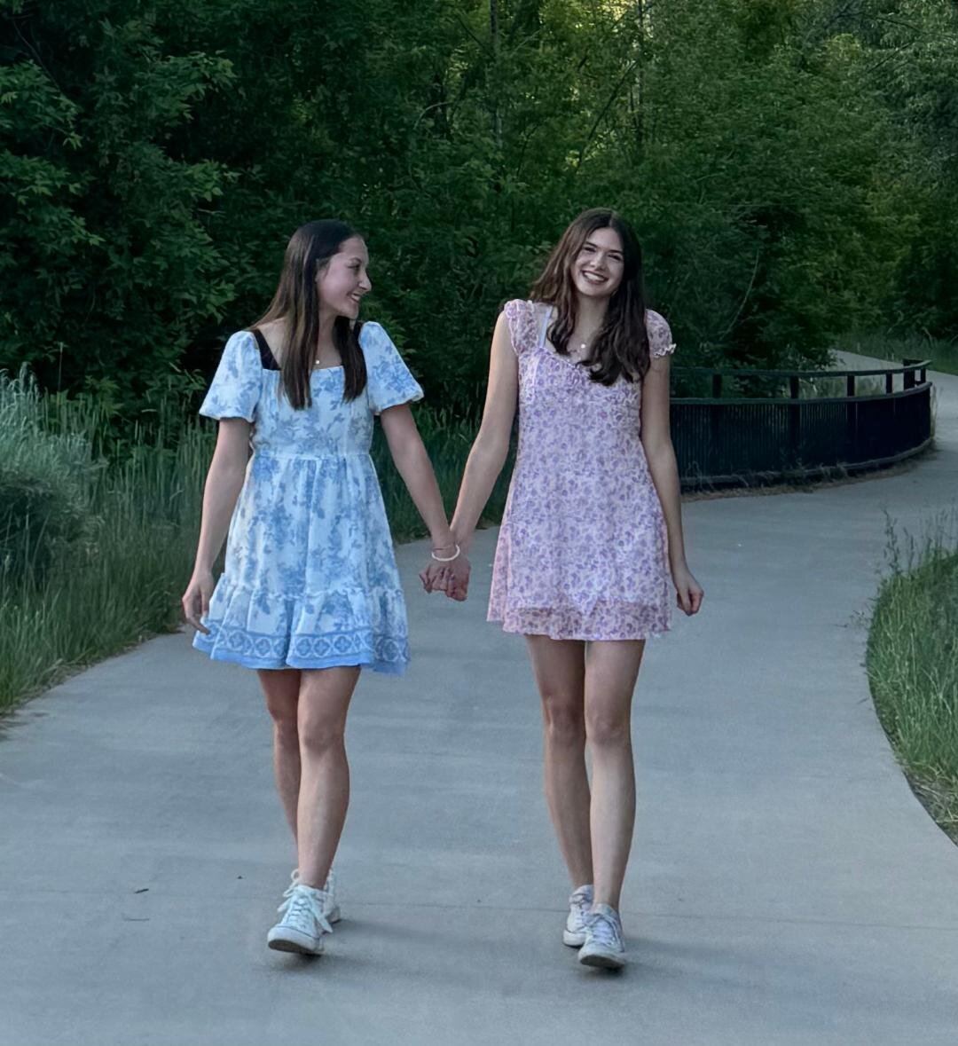 Team Schuyler Sisters Sienna Rose and Hayden Peterson believe no matter your age, you should have a healthy relationship. The team is one of several taking part in this year&rsquo;s Runway for Rise: A Recycled Fashion Gala.