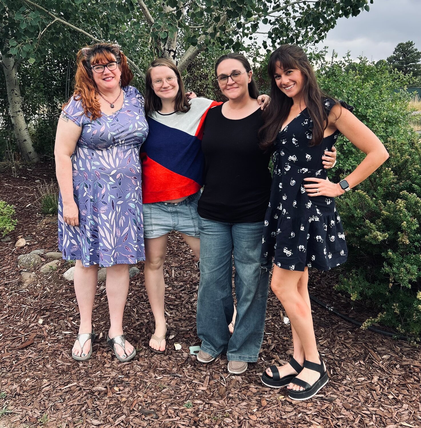 Lizz Baldwin, Elise Swinehart, Morgan Vining and Jeannie Abbas will bring their creative talents to Team Harpy Kitten Surprise as part of Rise Above Violence&rsquo;s upcoming Runway for Rise: A Recycled Fashion Gala.