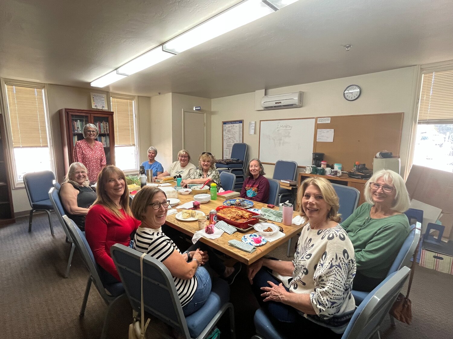 The Friends of the Library Book Club took on a delicious twist in September, when the group members reviewed cookbooks and brought dishes to share.