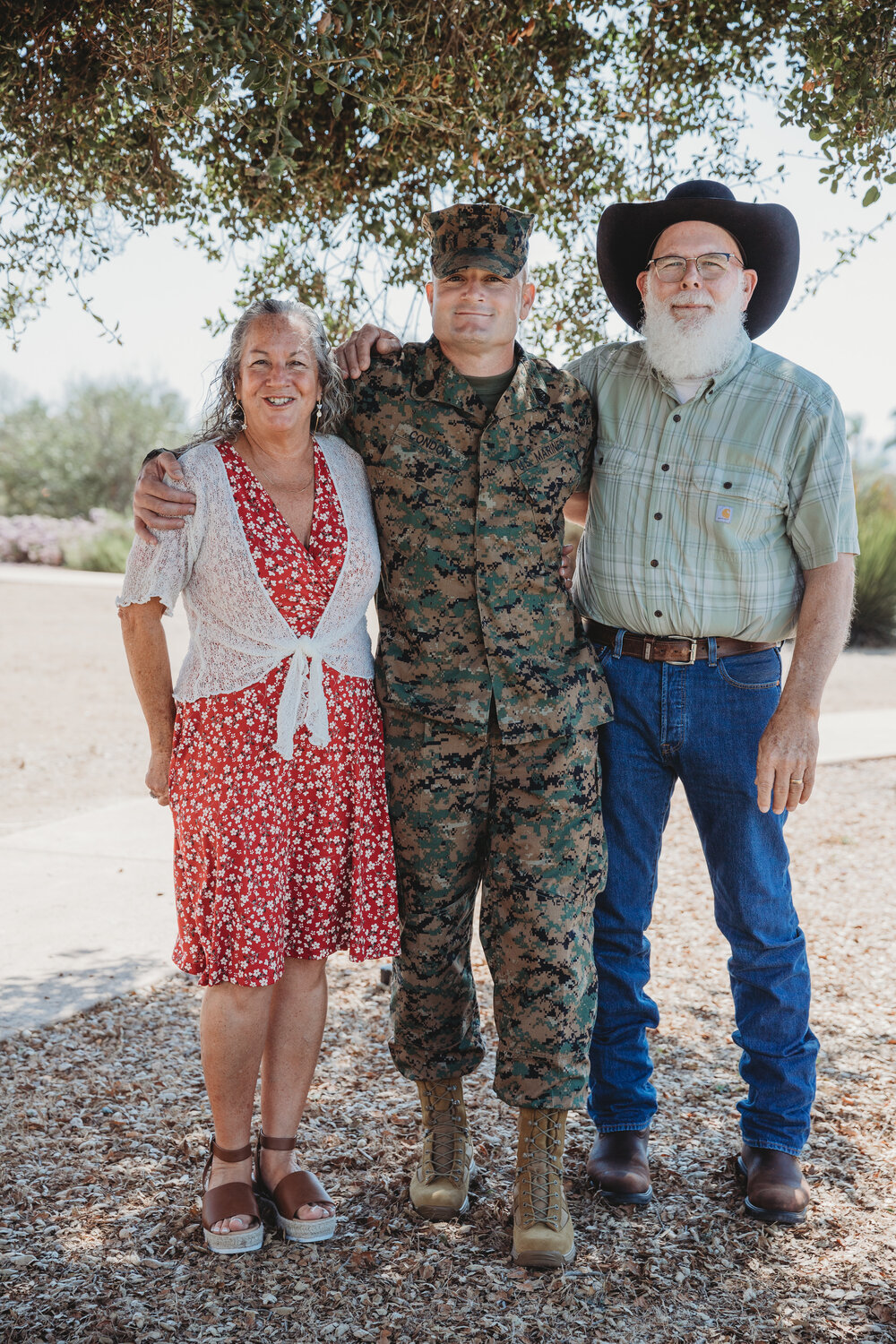 Michael Condon was recently promoted to master gunnery sergeant in the U.S. Marines, with his family expressing pride in his accomplishment.