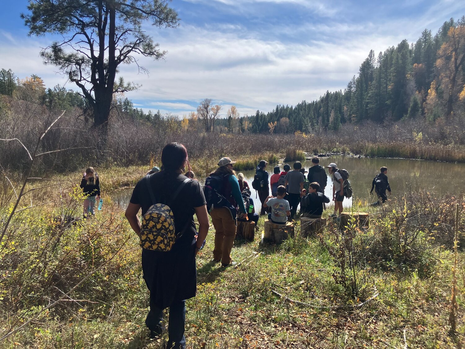 Approximately 850 students from the region attended educational programs at Four Mile Ranch over the course of about six weeks this fall, with Audubon Rockies, the San uan Mountains Association and volunteers providing educational experiences, as well as connecting students to nature and building memories.