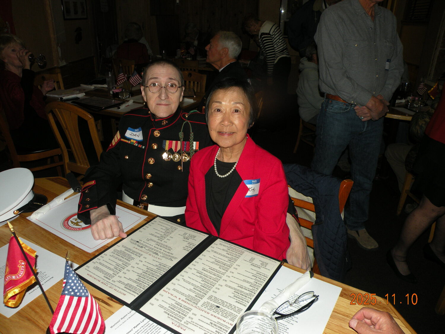 Archuleta County Marines and their guests gather on Nov. 10 to celebrate the 250th birthday of the U.S. Marine Corps.