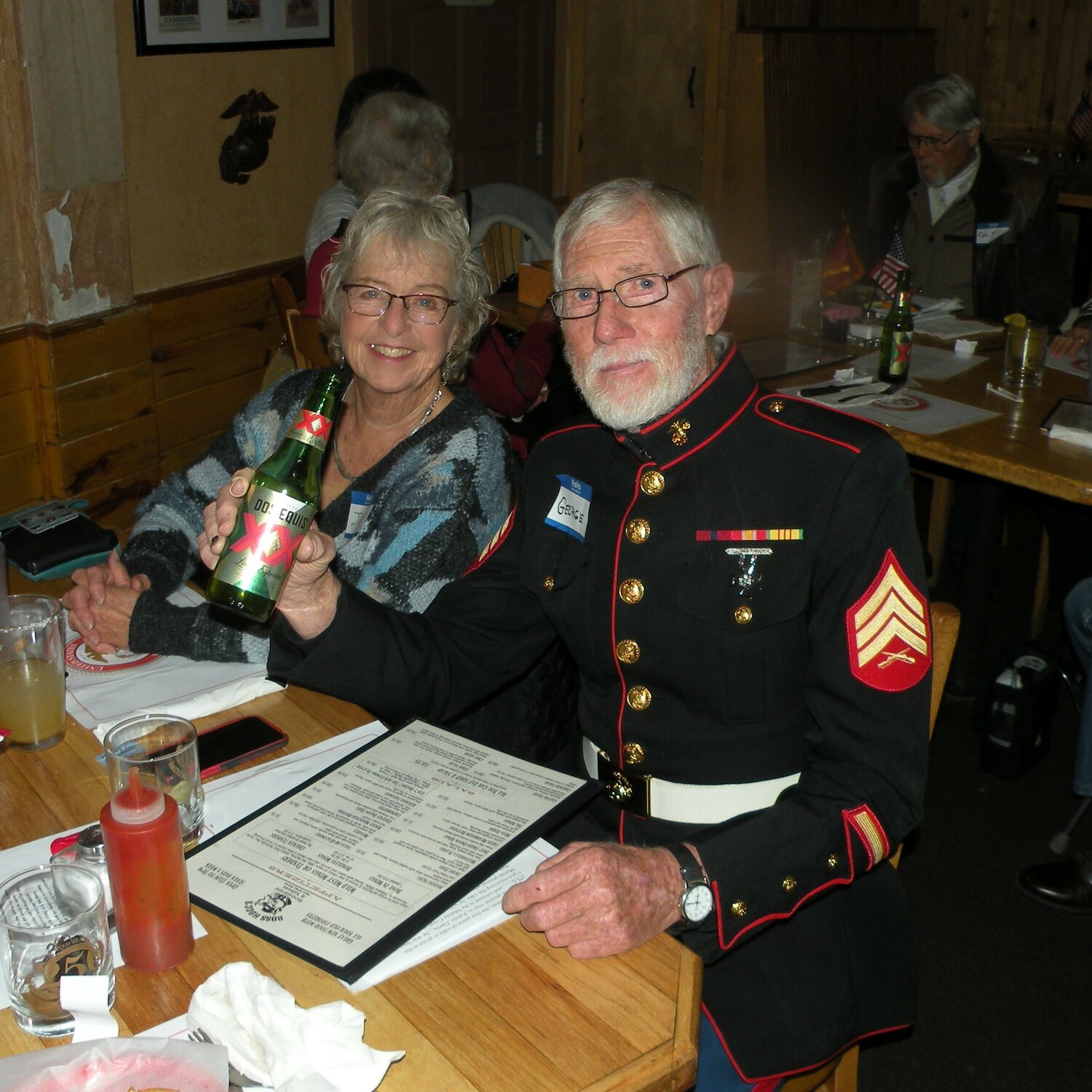 Archuleta County Marines and their guests gather on Nov. 10 to celebrate the 250th birthday of the U.S. Marine Corps.