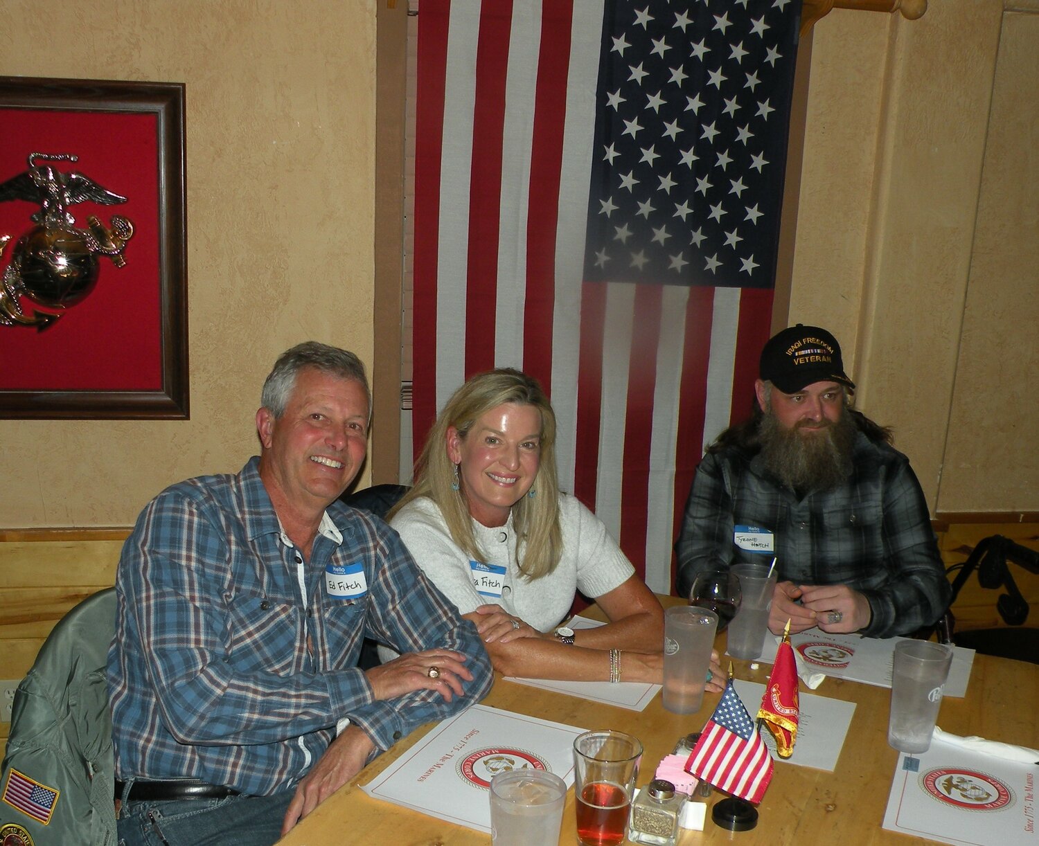 Archuleta County Marines and their guests gather on Nov. 10 to celebrate the 250th birthday of the U.S. Marine Corps.