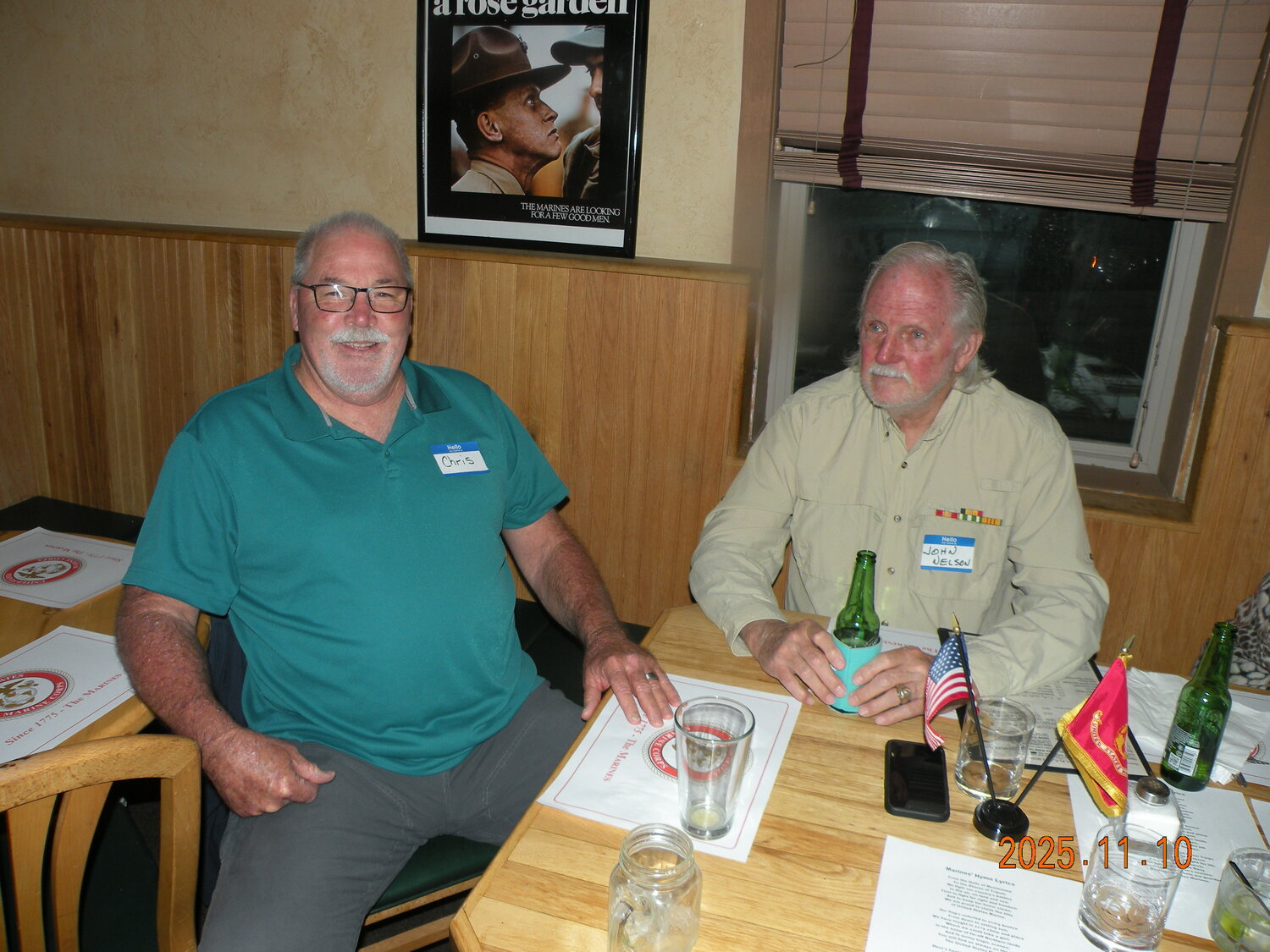 Archuleta County Marines and their guests gather on Nov. 10 to celebrate the 250th birthday of the U.S. Marine Corps.
