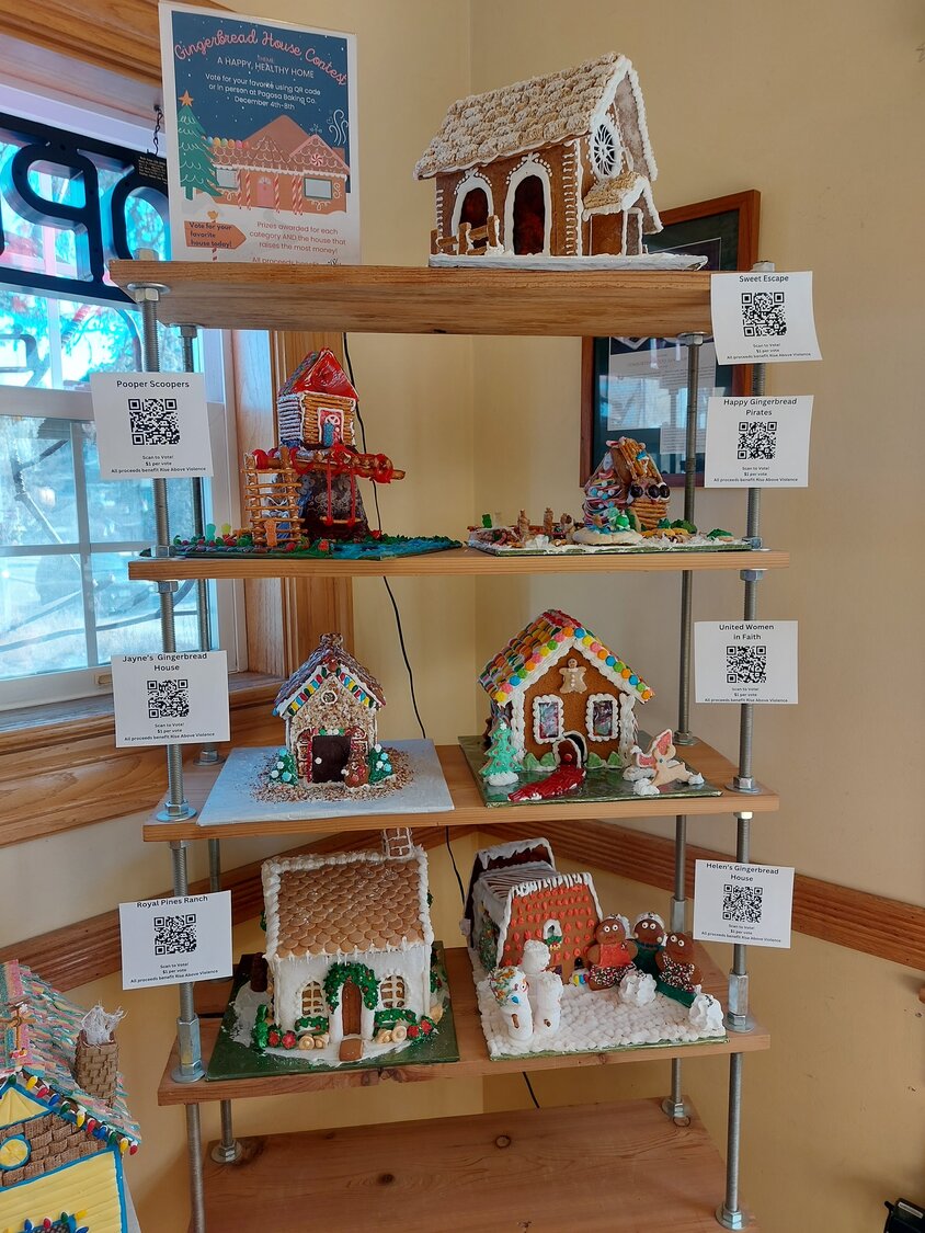 Those looking to compete in the second annual gingerbread house contest benefiting Rise Above Violence can register beginning Thursday, Nov. 13.