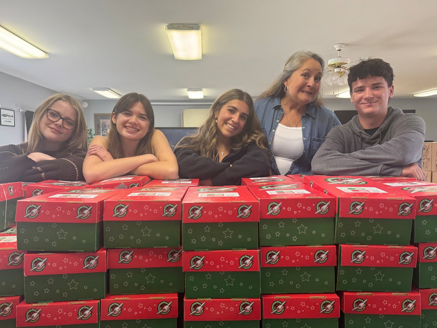Archuleta County&rsquo;s Operation Christmas Child effort set a new record this year, filling 3,154 shoe boxes.
