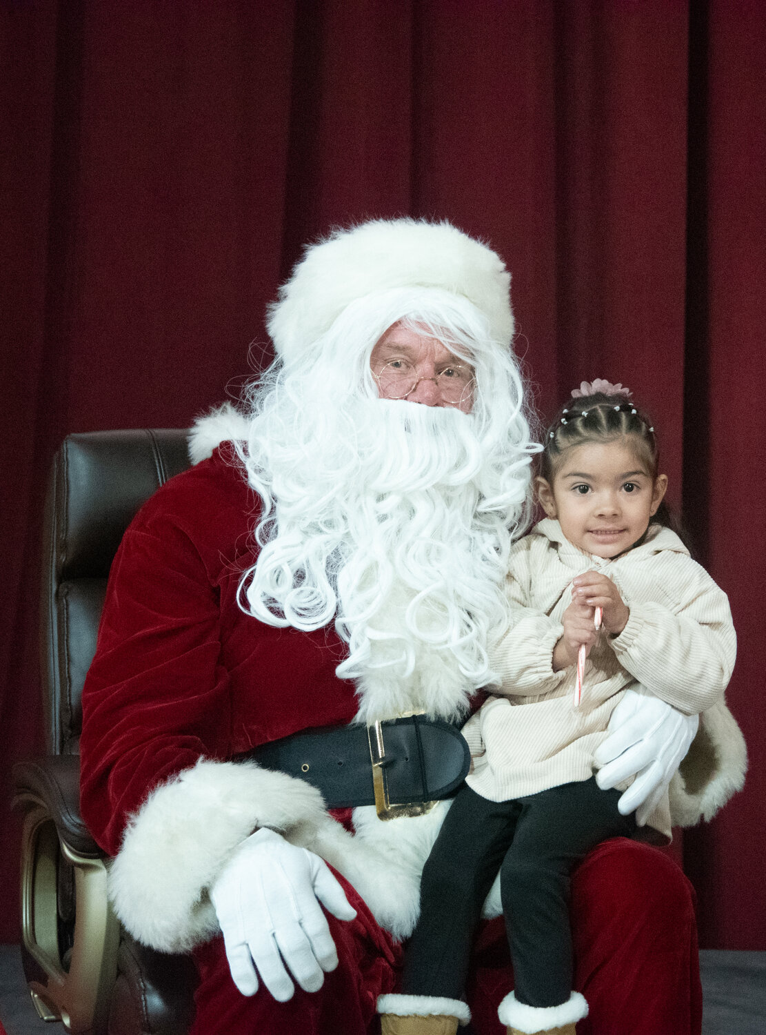 Santa made a stop in Pagosa Springs &mdash; one of several he&rsquo;s making as Christmas nears &mdash; at last week&rsquo;s Festival of Trees at the Ross Aragon Community Center. The Festival of Trees, which serves as a fundraiser for nonprofits that decorate trees that are then voted on and auction off, made a record amount this year, with the event raising $96,187 for the 20 nonprofits involved.