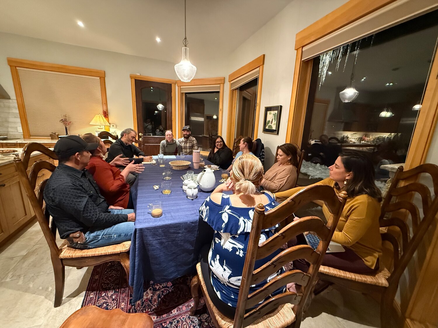 Healthy Archuleta brings together partners to share food, laughter and conversation around strengthening health equity across the community. The group was joined by special guest Dr. Darius Loghmanee, a pediatric sleep medicine physician.