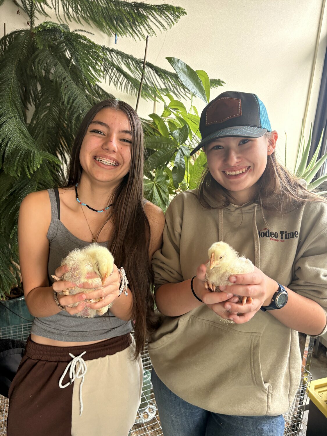 Pagosa Springs High School students in Garrett Fong&rsquo;s class take to the outdoors to learn. Fong is the school&rsquo;s agricultural science teacher and FFA advisor.
