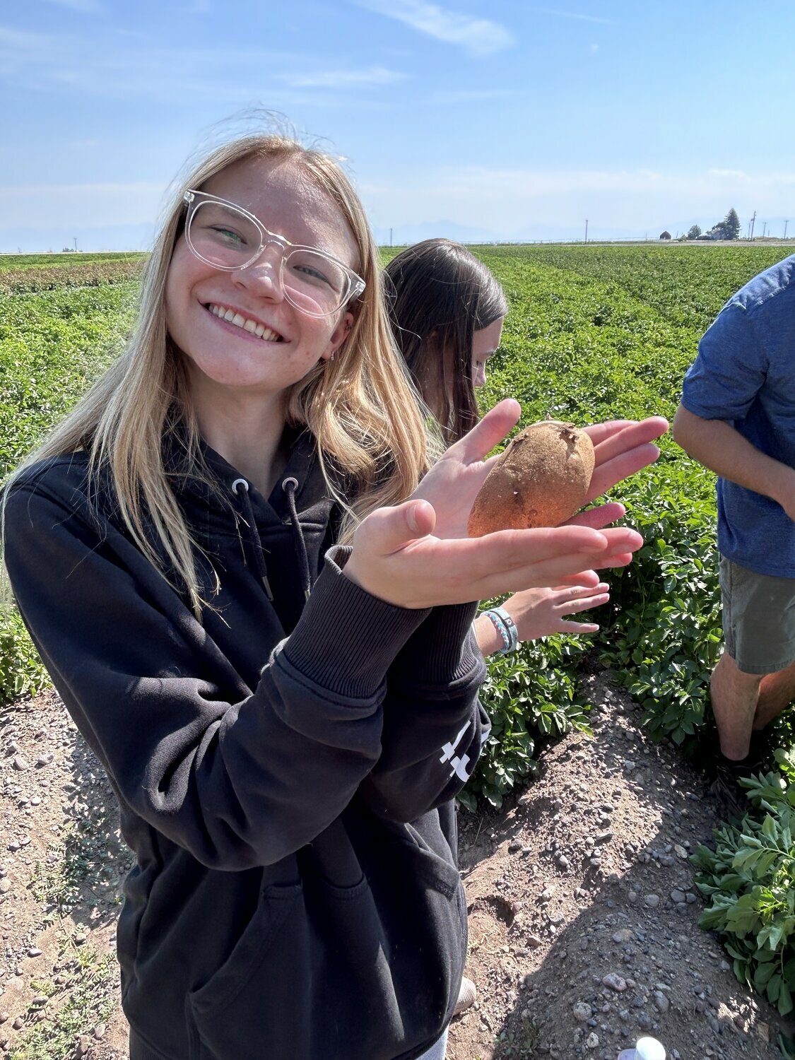 Pagosa Springs High School students in Garrett Fong&rsquo;s class take to the outdoors to learn. Fong is the school&rsquo;s agricultural science teacher and FFA advisor.
