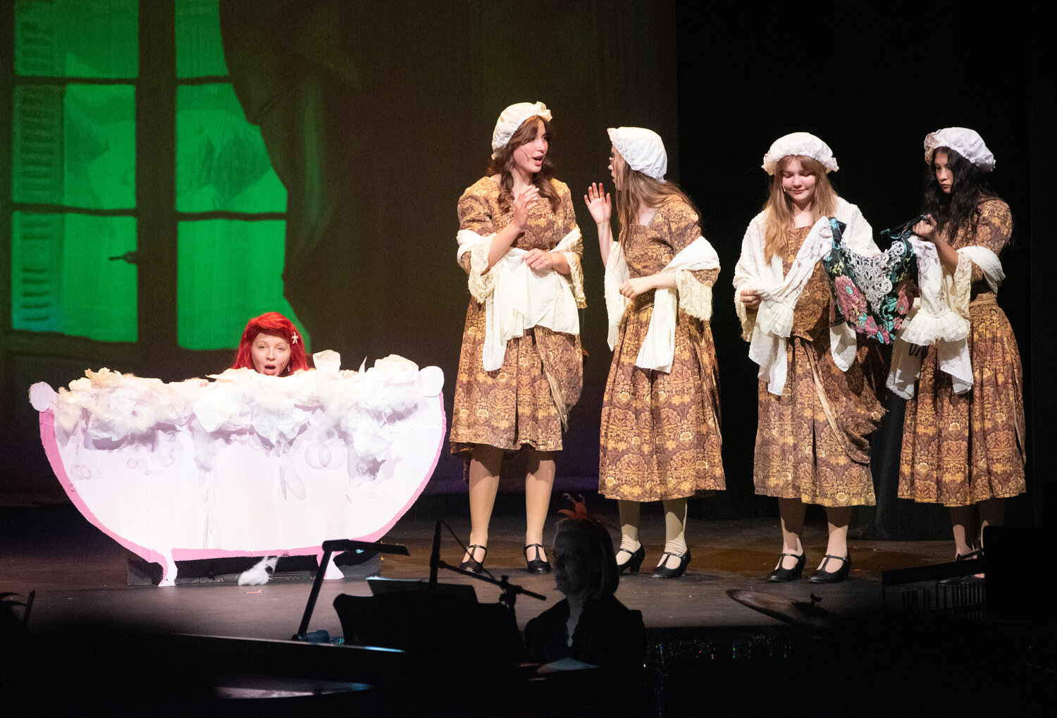 Students show off their talent on land and sea during their recent run of &ldquo;The Little Mermaid&rdquo; at Pagosa Springs High School. The students delighted audiences over four performances last week.