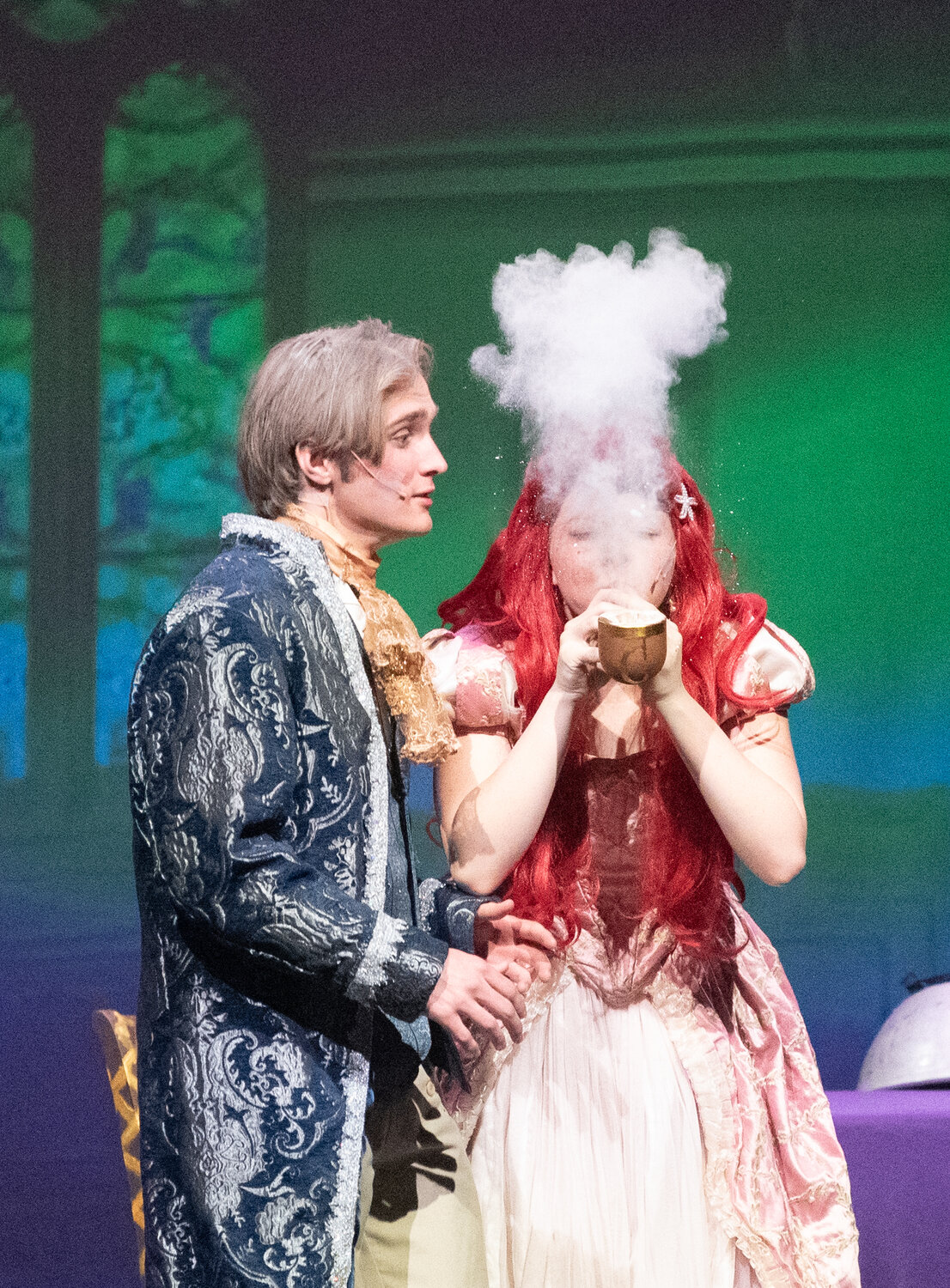 Students show off their talent on land and sea during their recent run of &ldquo;The Little Mermaid&rdquo; at Pagosa Springs High School. The students delighted audiences over four performances last week.