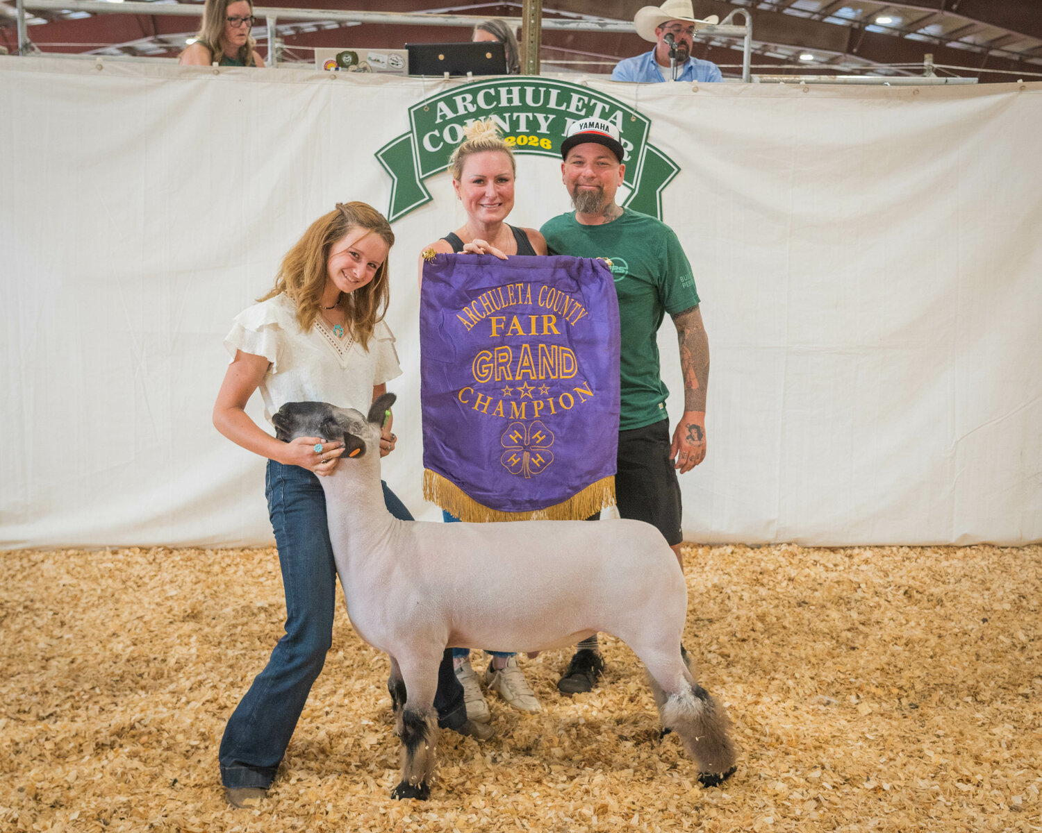 Jayden Carnley, grand champion market lamb