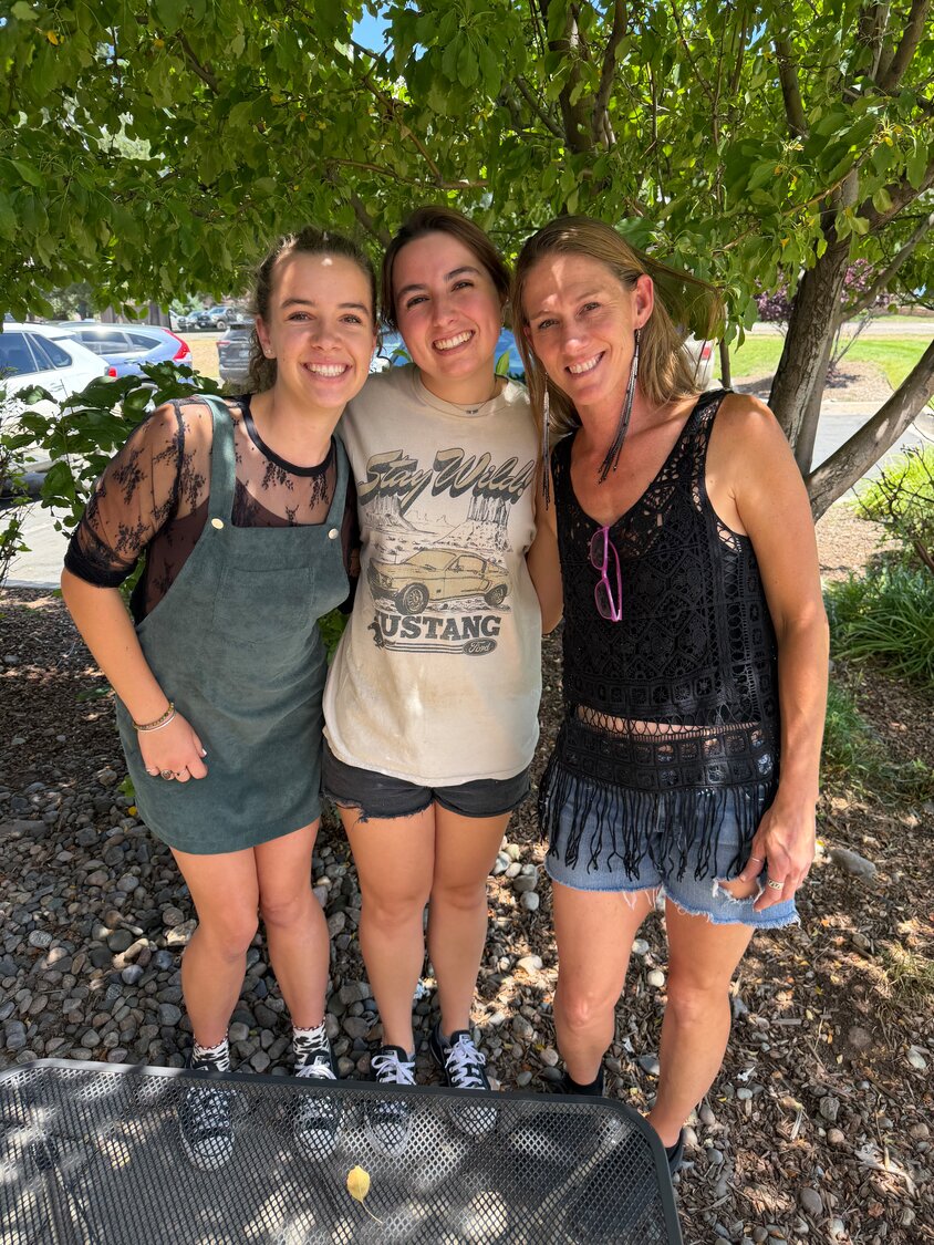 From left to right, Hadley Phillips, Morgan Leslie and Tanya Quinn are ready to transform cardboard, plastic, nature and thrifted finds into something fabulous as team Barista Baddies in this year&rsquo;s 2026 Runway for Rise.