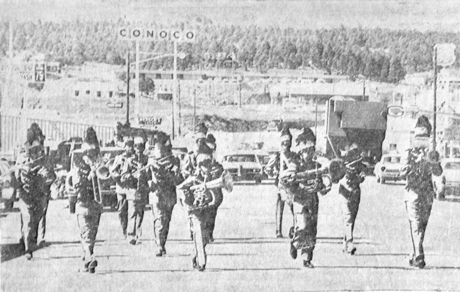 From the Oct. 1, 1970, Pagosa SUN &mdash; SCHOOL BAND &mdash; The local school band appeared in the homecoming parade last Friday and at the football game Saturday. Although small, the band performed well and added to the success of the parade and the football game.