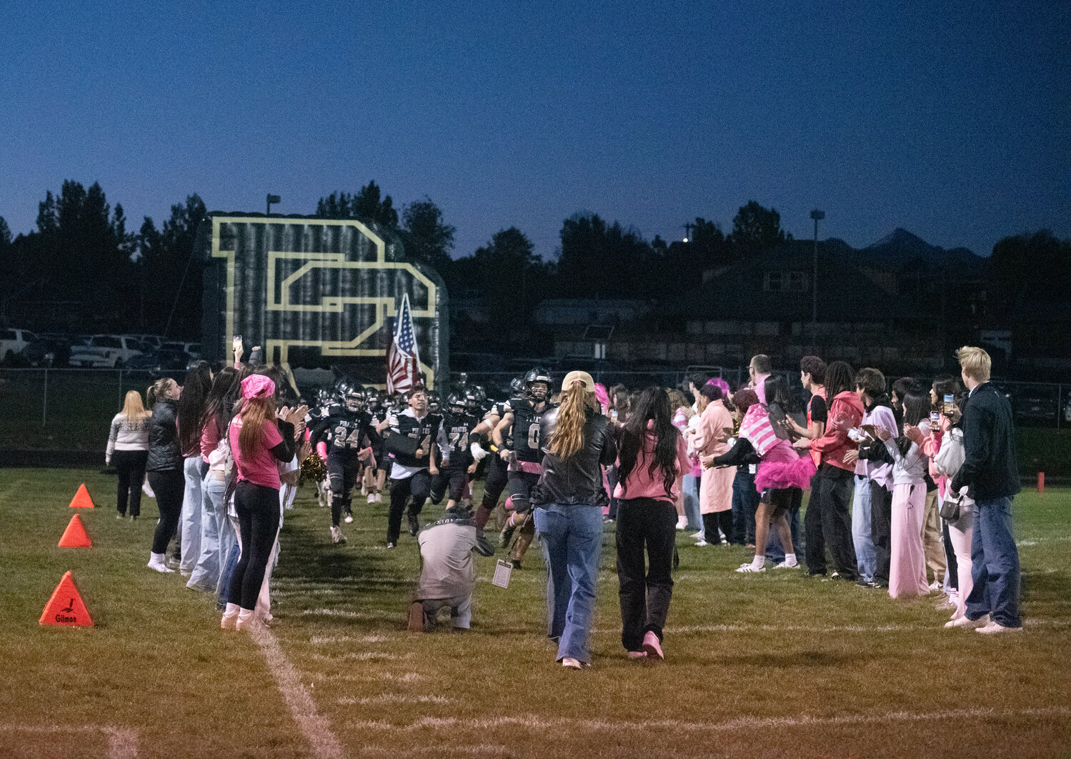 Pagosa Springs High School celebrates homecoming at the school&rsquo;s traditional homecoming football game &mdash; a victory for the Pirates. Homecoming festivities included introductions of the homecoming court: freshmen Xavier Lyman and Kyleah Coss; sophomores Chatwin Pickering and Ahrianna Martinez; juniors Hawkin Kafke and Darria Fiorenza; and seniors Devin Gonzalez (king) and Makaela Denton (queen), Gustav Fjeldheim and Sophie Martinez, and Braylon Landry and Teyann Quezada.